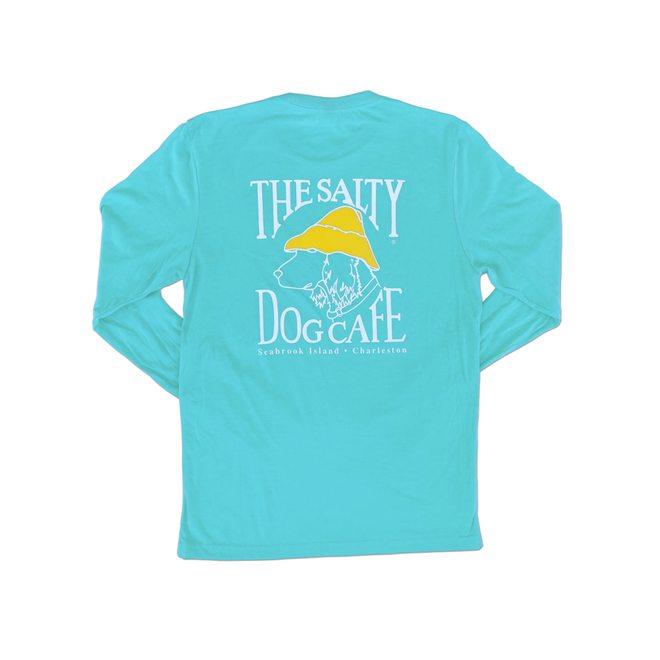 Charleston Triblend L/S Tahiti Blue