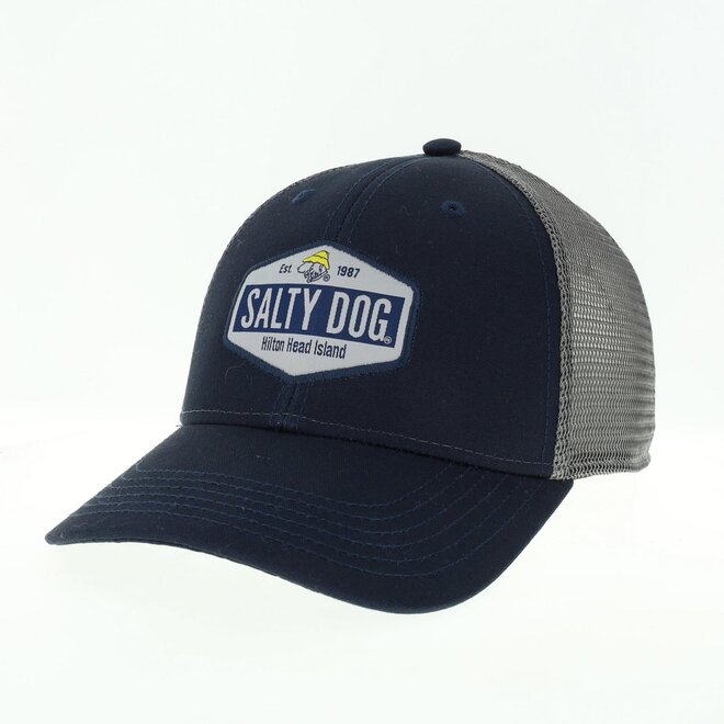 Hat - Route 278 Trucker, Navy/Grey