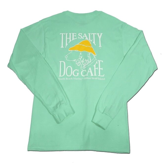 Hanes Beefy L/S Clean Mint