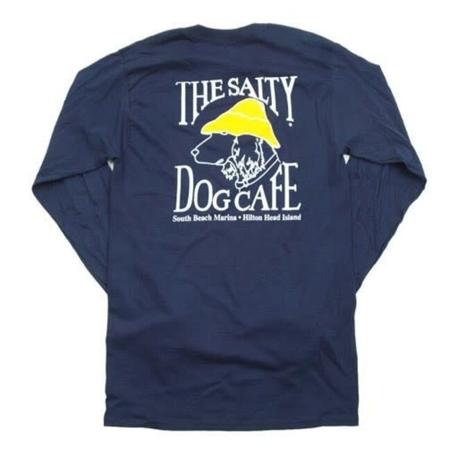 Hanes Beefy L/S Navy