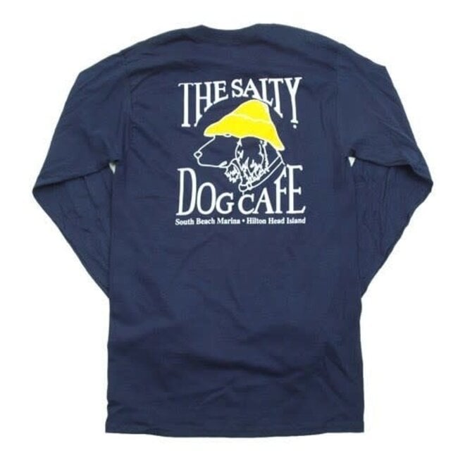 Hanes Beefy L/S Navy