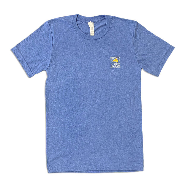 Triblend S/S Blue