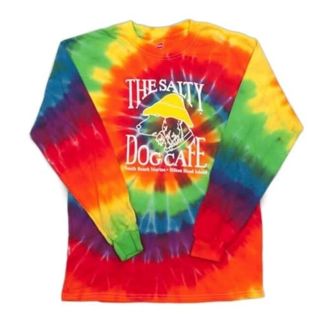 Youth Tie Dye L/S Reactive Rainbow