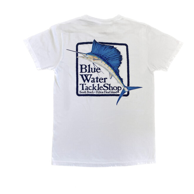 BW Comfort Colors Sailfish S/S White