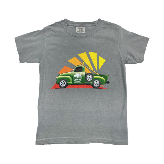 Youth Salty Dog Trucking S/S Grey