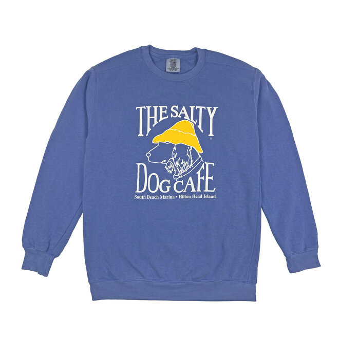 Sweatshirt-Comfort Colors Flo Blue