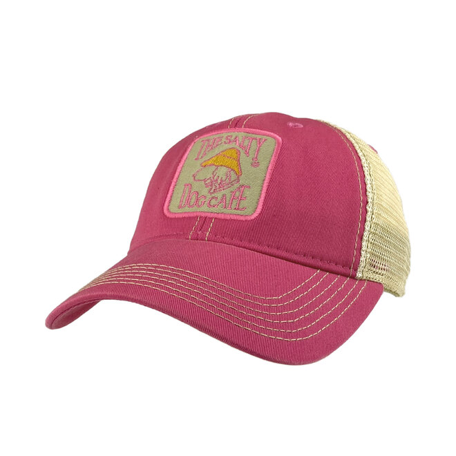 Charleston Hat - Youth Old Favorite Trucker, Dark Pink, Youth