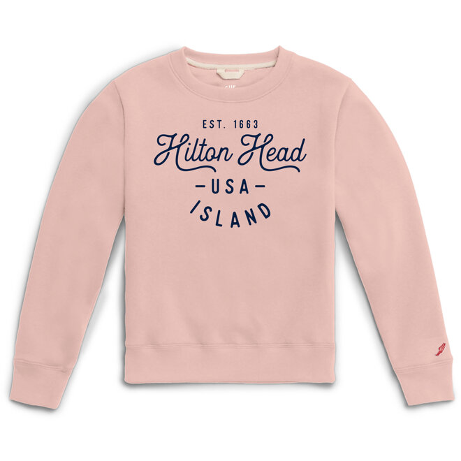 Youth Crewneck Sweatshirt Dusty Rose