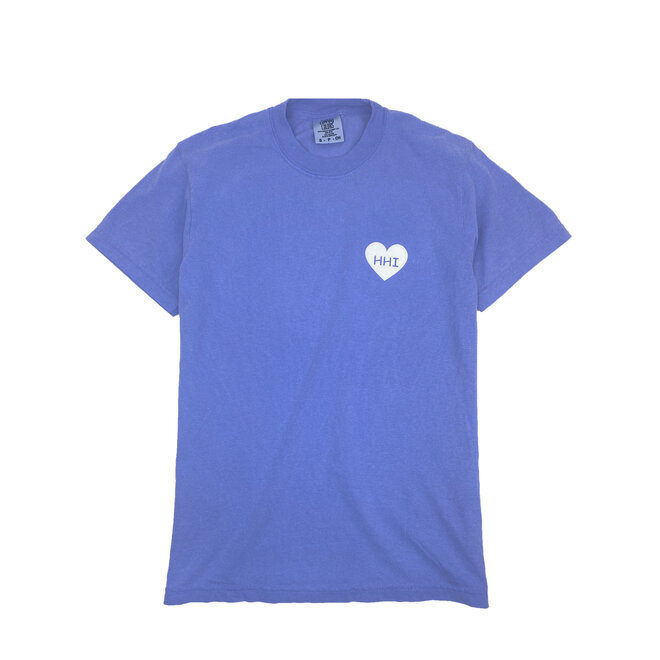 HHI Heart© Comfort Colors S/S Flo Blue