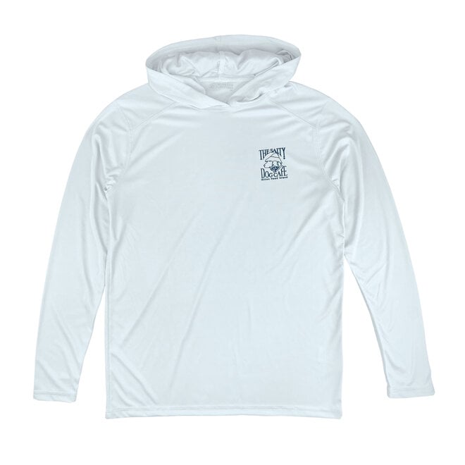 Hooded Performance L/S Pearl Grey