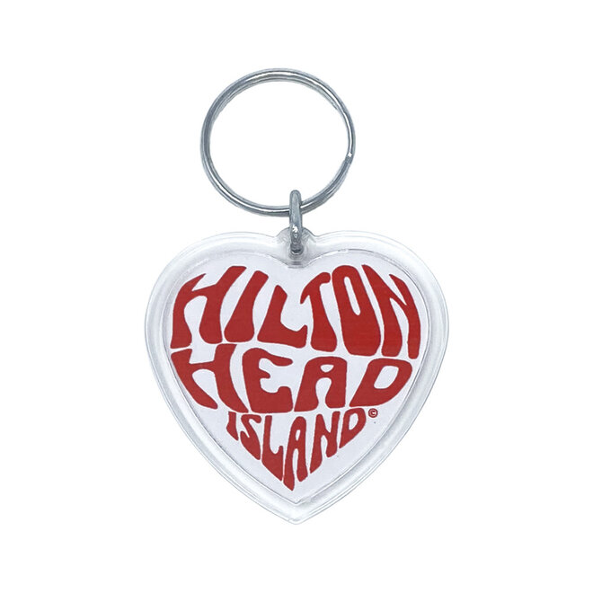 Key Chain - Acrylic HHI Heart