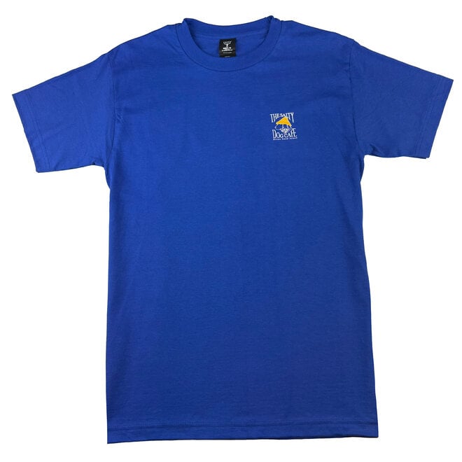 Hanes Beefy S/S Deep Royal
