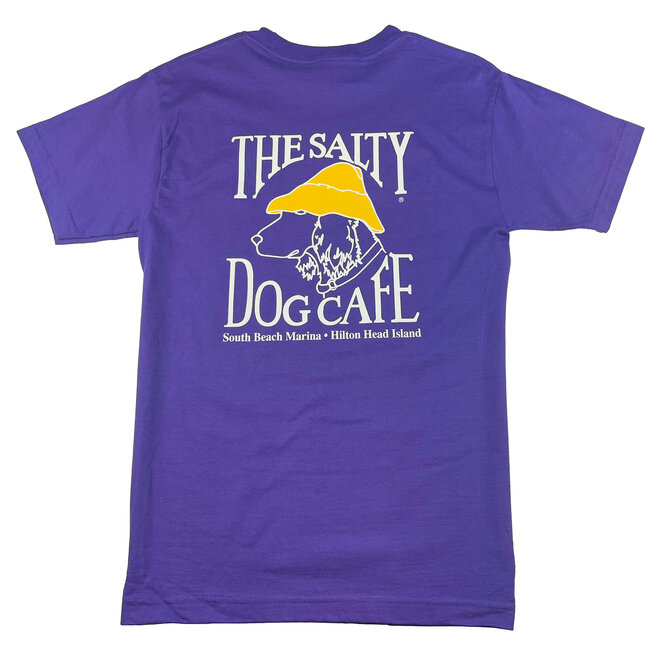 Hanes Beefy S/S Purple