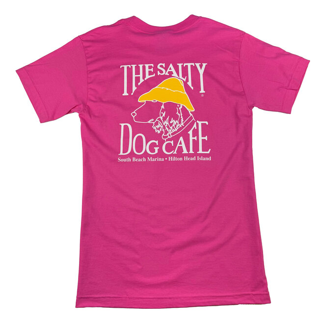 Hanes Beefy S/S Wow Pink