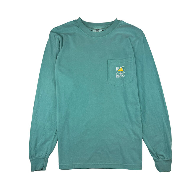 Comfort Colors L/S-Pocket Seafoam