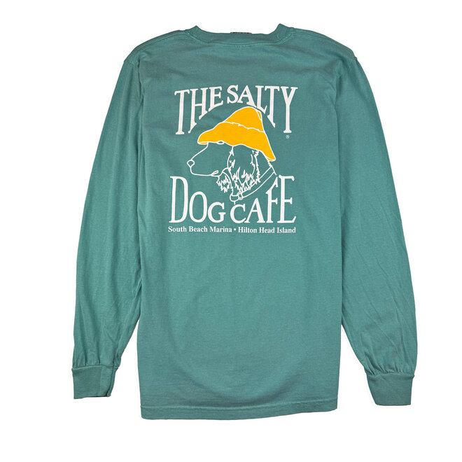 Comfort Colors L/S-Pocket Seafoam