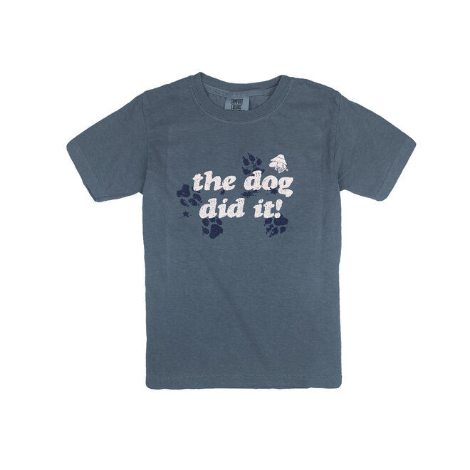 Youth Dog Did It S/S Blue Jean