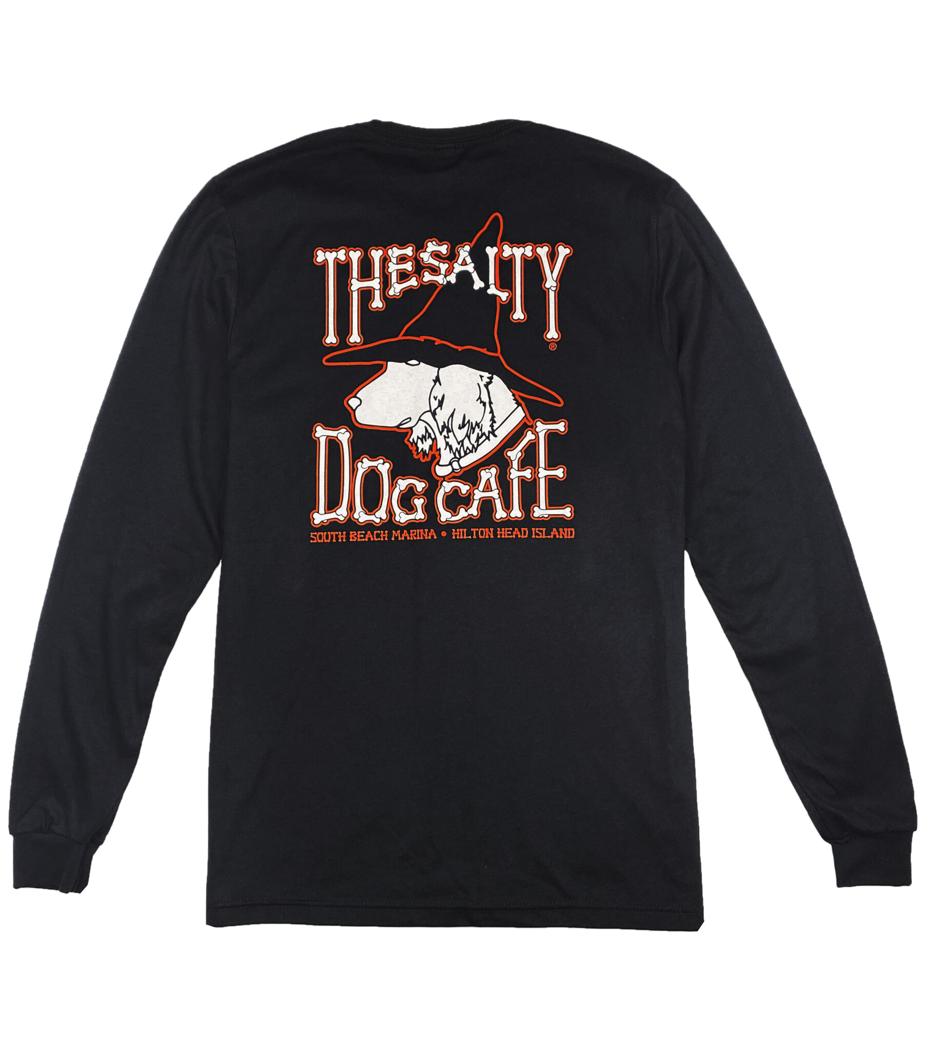 Witch Dog L/S Black - Salty Dog T-Shirt Factory