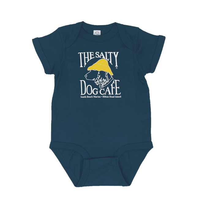 Infant Romper Indigo