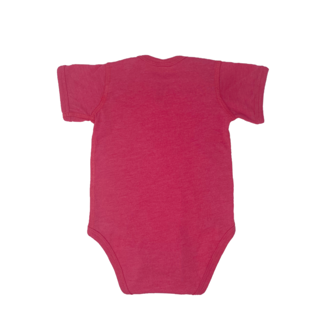 Infant Romper Vintage Hot Pink