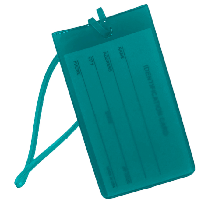 Luggage Tag Teal