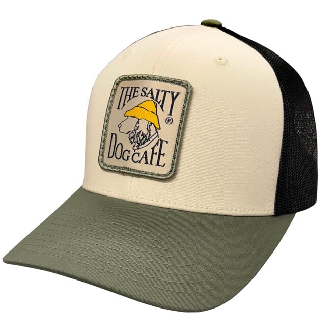 Trucker - Six Panel, Cream/Black/Loden