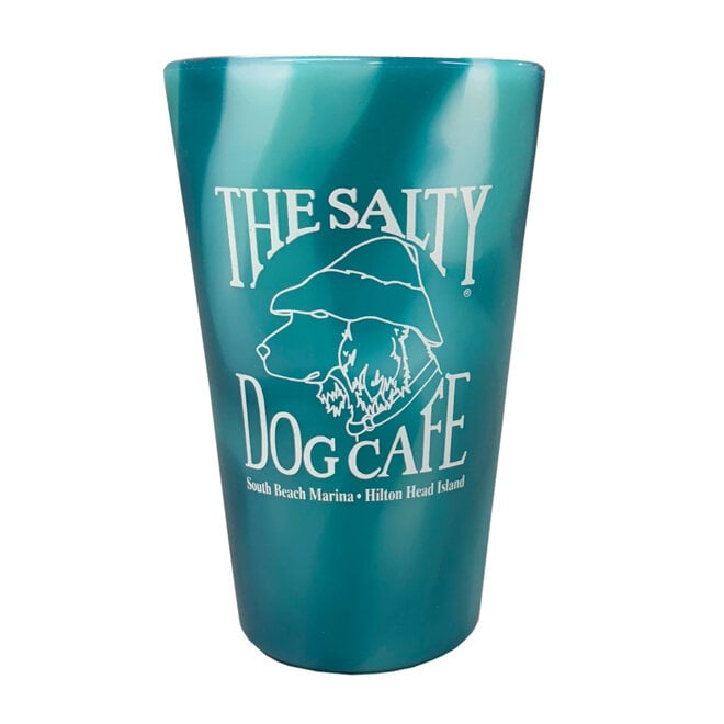 SiliPint Pint, Blue Crystal, 16 oz