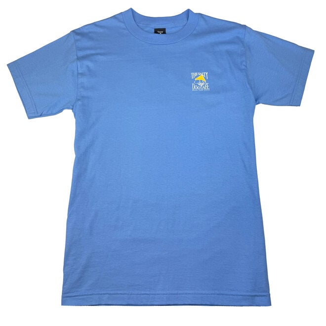 Hanes Beefy S/S Carolina Blue