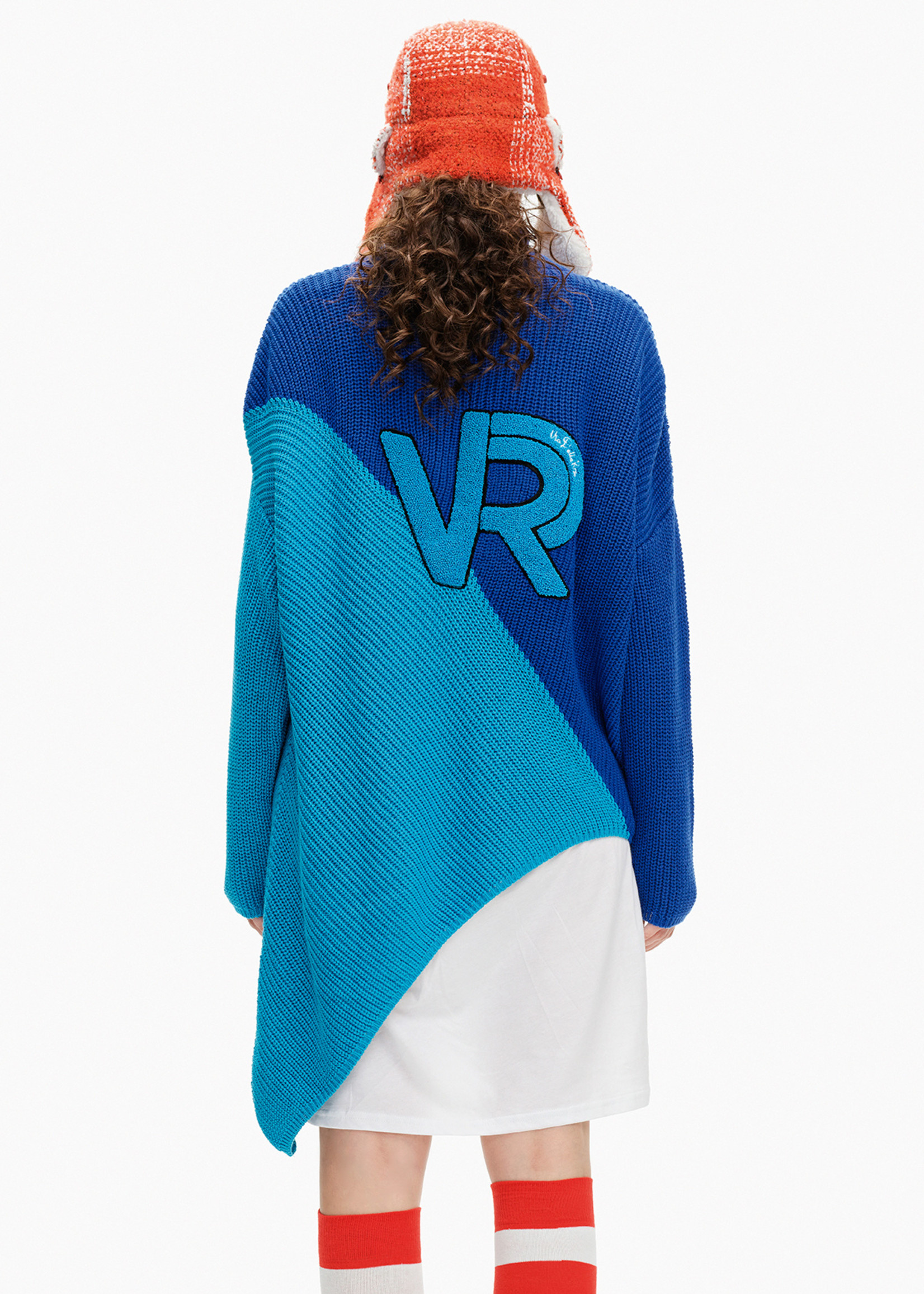 VDR TWO TONES SWEATER 10015