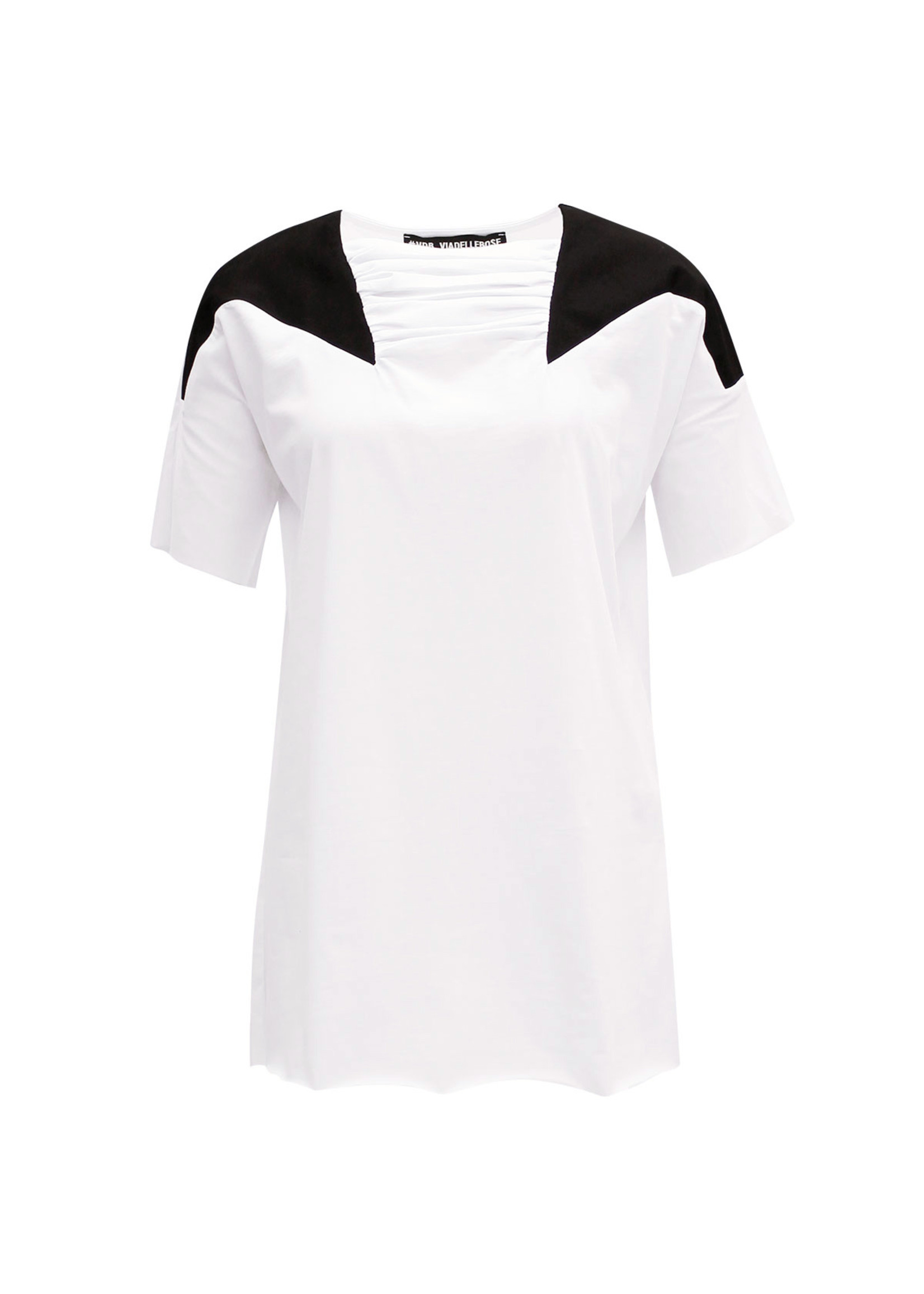 VDR CONTRAST PLEATED T-SHIRT 8100