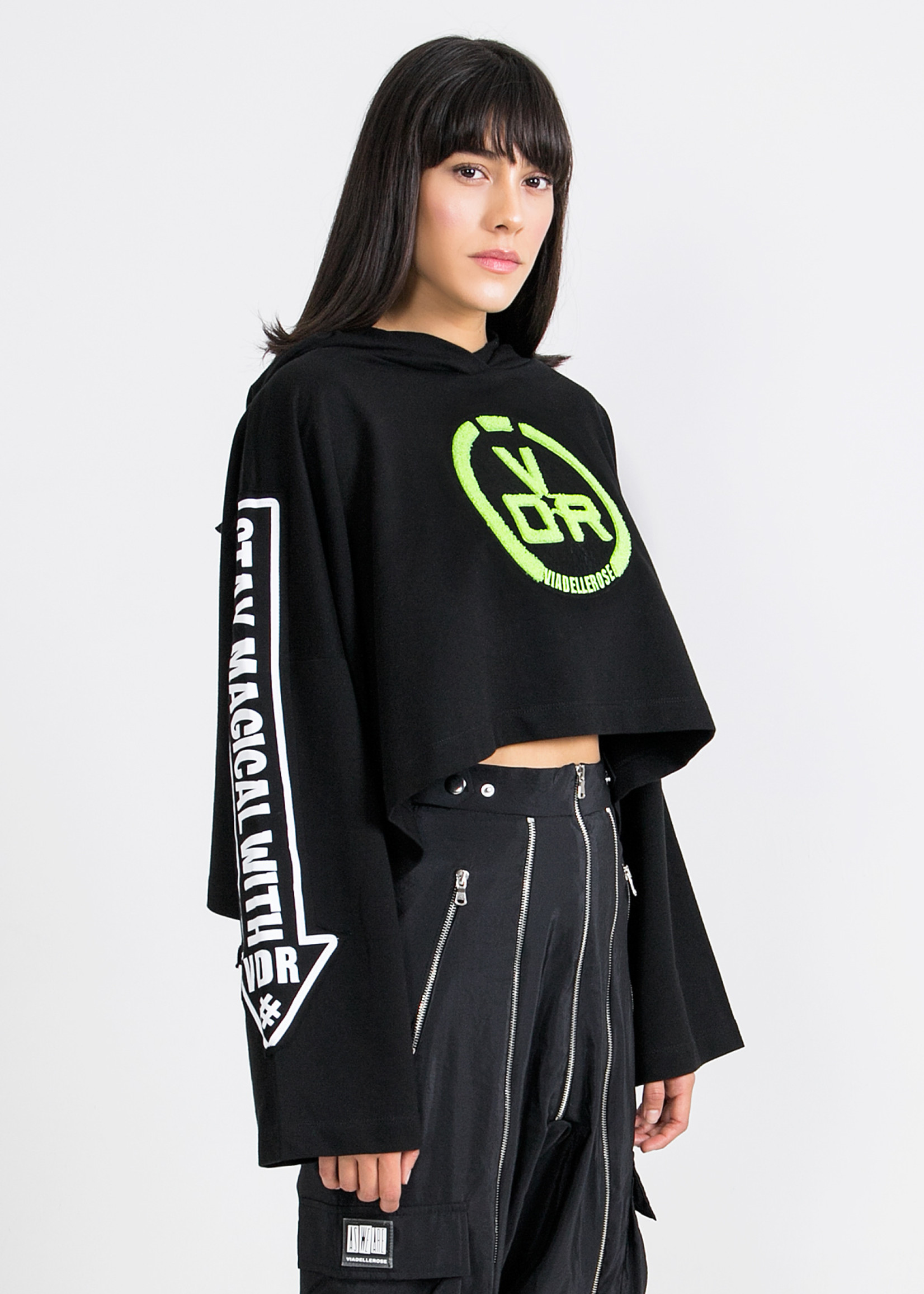 ASWEARE HOODIE DRESS - VDRBoston - Viadellerose