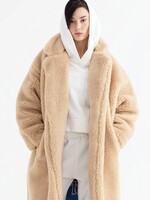 VDR Long Teddy Coat 12211