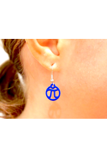 JEWE 3D Printed Tiny Pi Earrings | Hanusa Design
