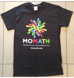 APPA MoMath Pi T-Shirt, Black