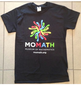 MoMath Pi T-Shirt, Black