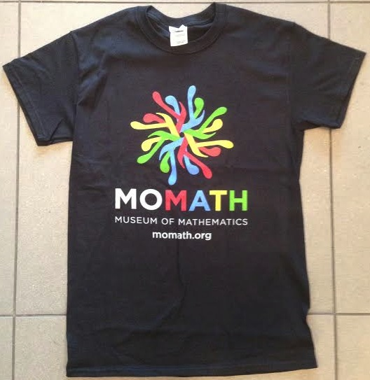 MoMath Pi T-Shirt, Black