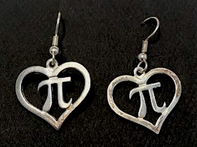 JEWE Pi Heart Earrings - Folz