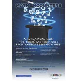 Math Encounters | Secrets of Mental Math by Arthur Benjamin