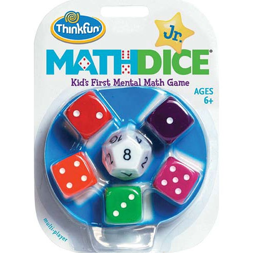 Dice, Mathdice JR. Game, Thinkfun