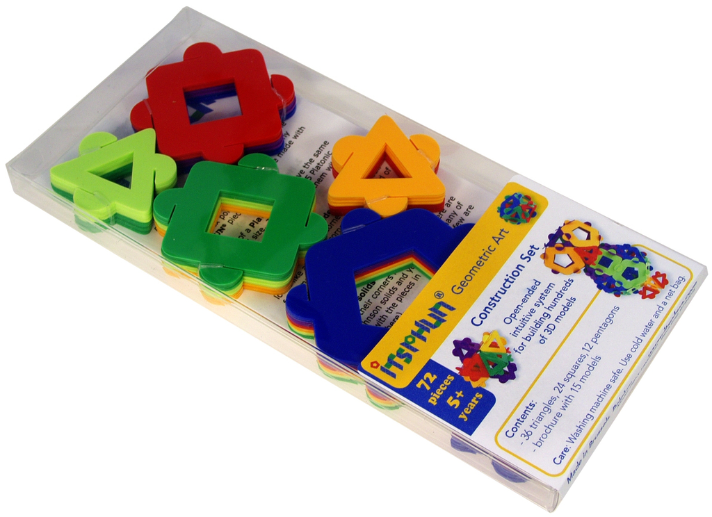 ITSPHUN | Geometric Art Construction Set (72 PCS)