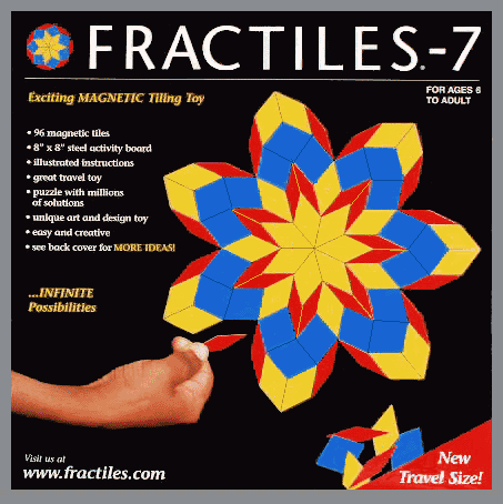 Fractiles Travel Magnets
