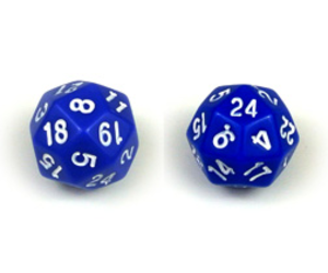 Dice, 24-Sided Single, Dice Lab - National Museum Of Mathematics