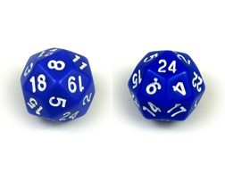 GATO Dice, 24-Sided Single, Dice Lab