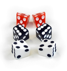 Skew Dice Pair, Bag | The Dice Lab
