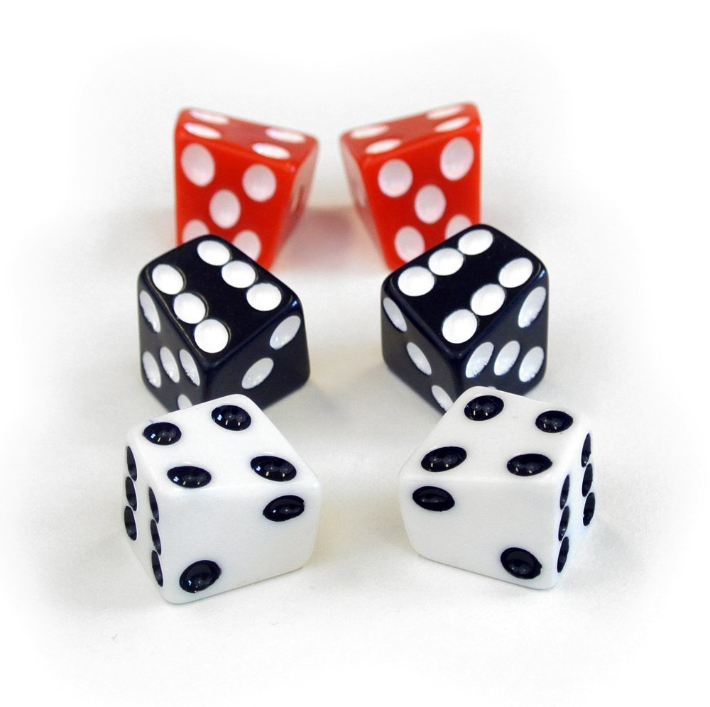 Skew Dice, Pair, Bag | The Dice Lab