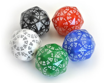 Dice, 120 Sided Single, Dice Lab