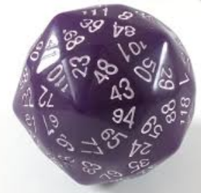 Dice, 120 Sided Single, Dice Lab