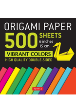 BODV 500 Origami Paper: Vibrant Colors