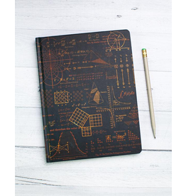 Math Equations Hardcover Notebook - Dot Grid Paper