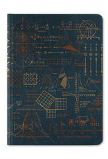 Math Equations Hardcover Notebook - Dot Grid Paper